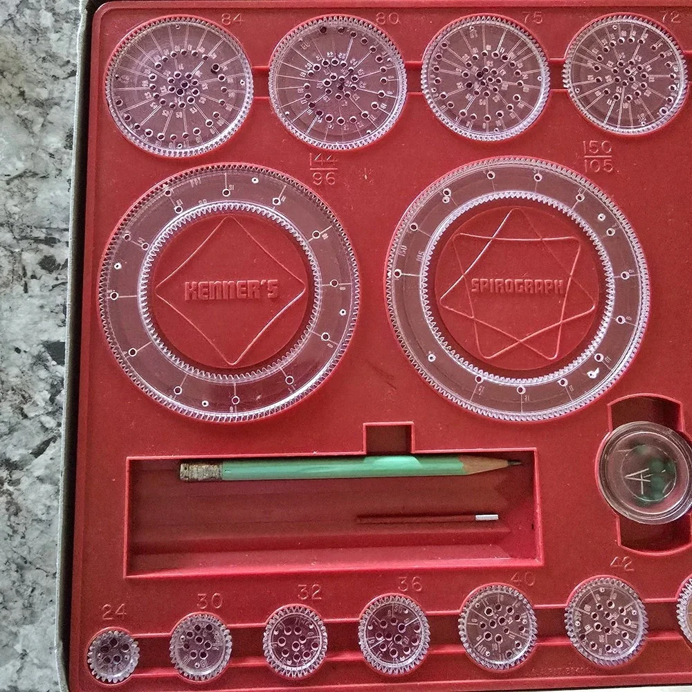 Kenner spirograph drawing